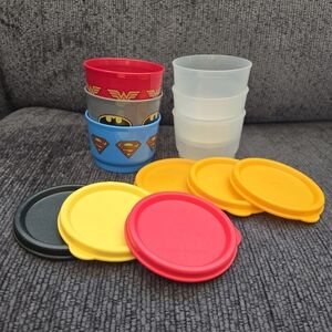 Tupperware Snack Cups Lot Of 6
